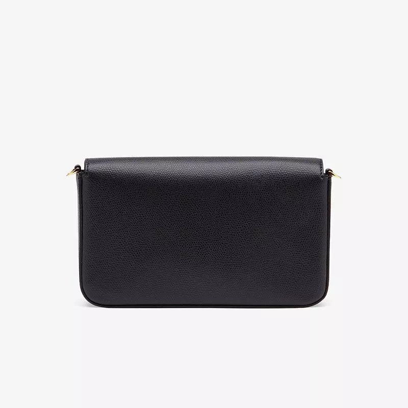 Affordable F is Fendi Chain Pouch In Calf Leather Black 0119