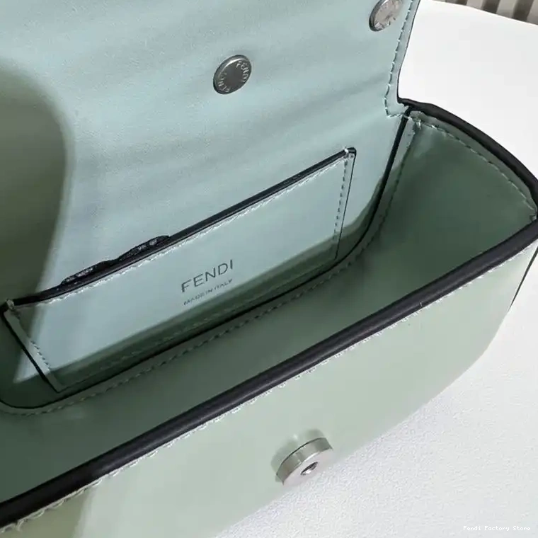 Affordable Bag Green In Leather F Calf Nano Fendi 0222