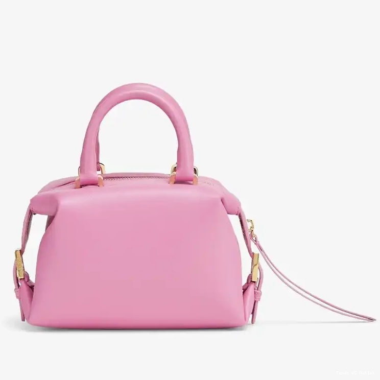 Affordable Cube Mini Fendi Nappa Pink In Leather Bag FF 0211