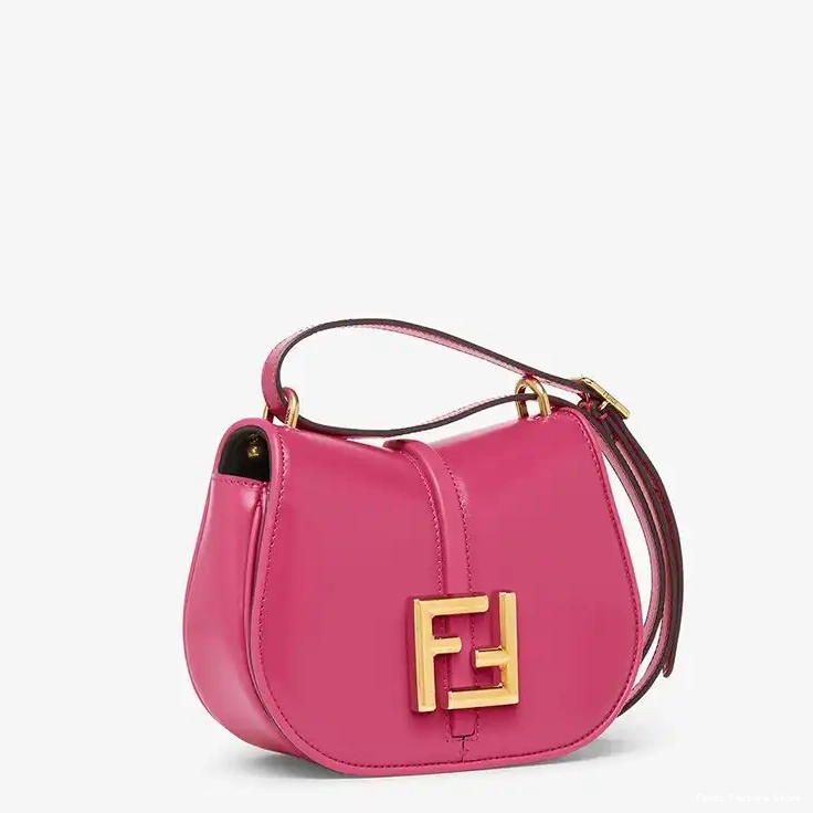 Cheap C'mon Mini Fendi In Bag Calf Rose Leather 0226