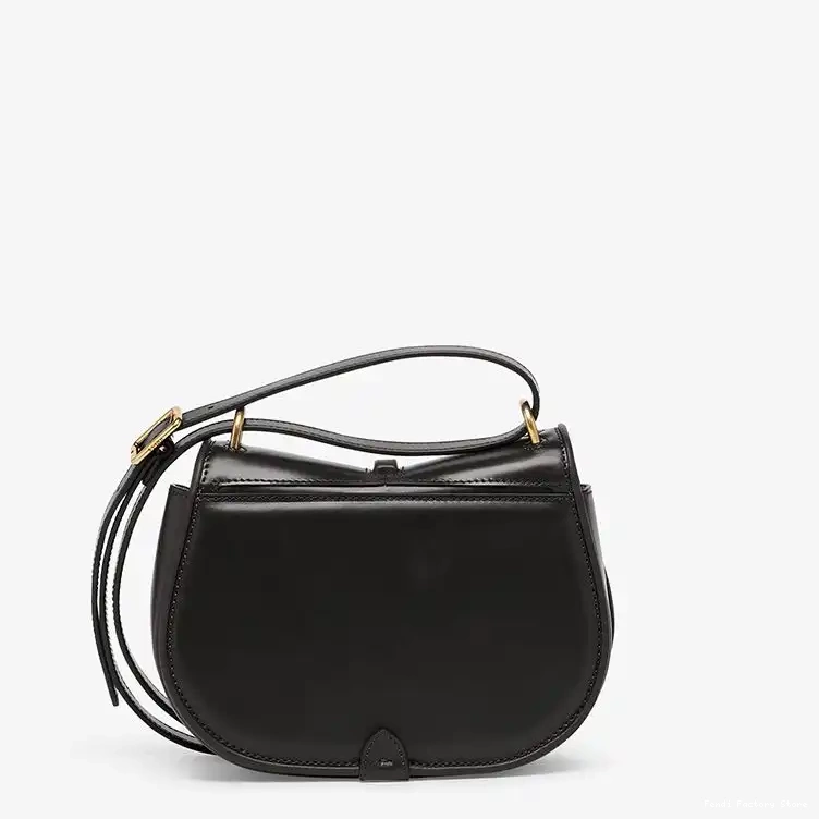 Affordable Bag Mini Calf Fendi In Leather C'mon Black 0222