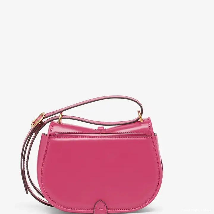 Affordable C'mon In Leather Calf Mini Fendi Rose Bag 0316