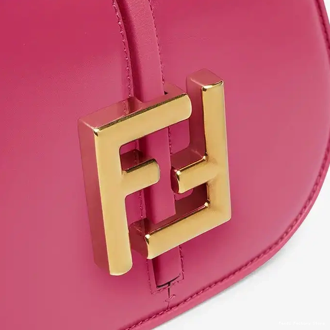 Affordable C'mon In Leather Calf Mini Fendi Rose Bag 0316